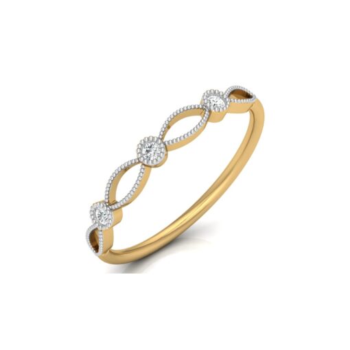 18K Gold Vogue Diamond Ring