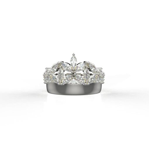 Sterling Silver Crown Ring