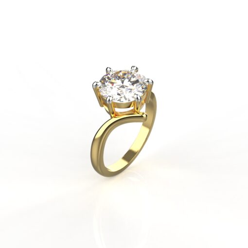 Lab Grown Diamond Solitaire Ring