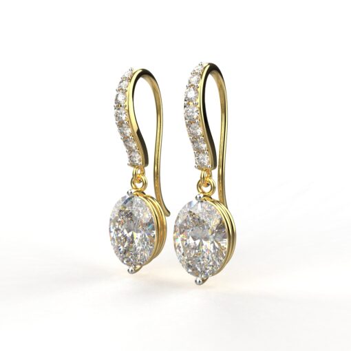 Mystic Gold Drop Earrings