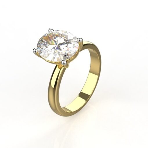 Solitaire Lab Diamond Ring